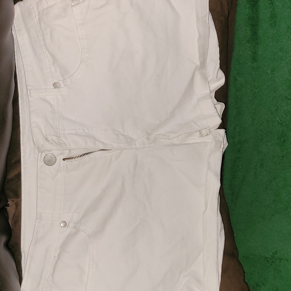 Faded Glory,14, white shorts
